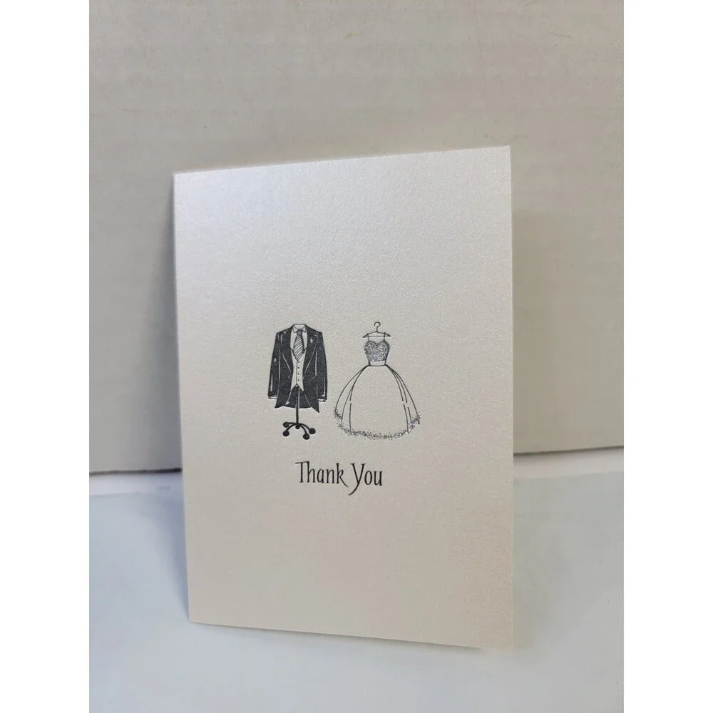 La Bonne Vie Studio Wedding Thank You Cards 6 of 8 Letterpress Cards...
